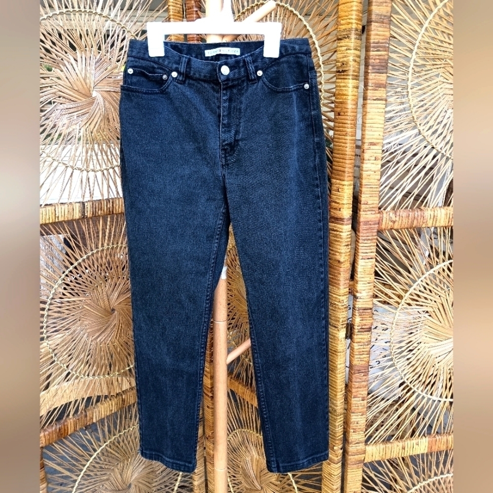 Vintage Tommy Hilfiger Black Denim Jeans_8